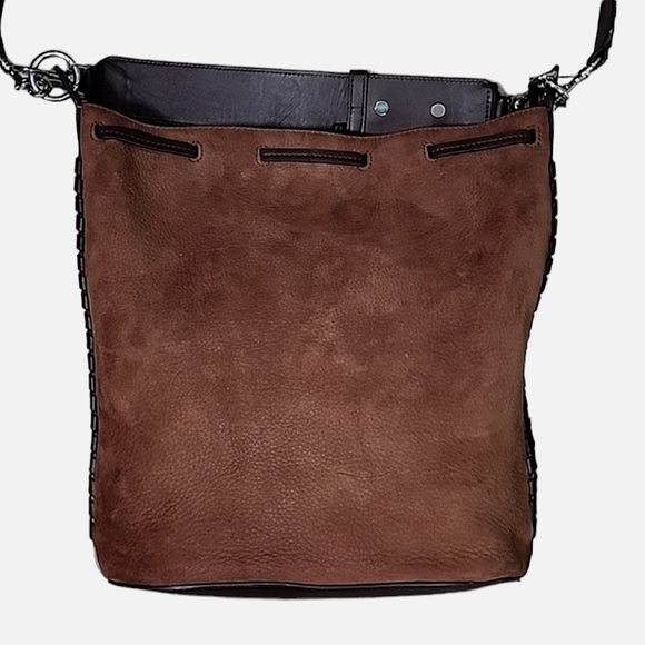 Allsaints Ray Nubuck Bucket Bag - Picture 8 of 13